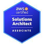 Image of the AWS Solutions Architect Associate course logo.