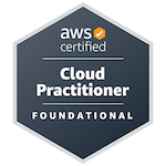 Image of the AWS Cloud Practitioner Foundational course.